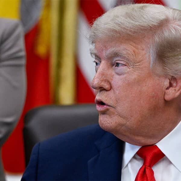 Trump calls consecration of US ‘poignant reminder’ nation is guided by ‘loving hand of God’