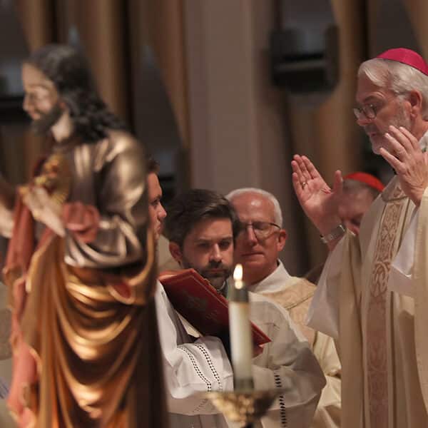 With focus on Sacred Heart, bishops make moves to strengthen Church’s mission at spring assembly