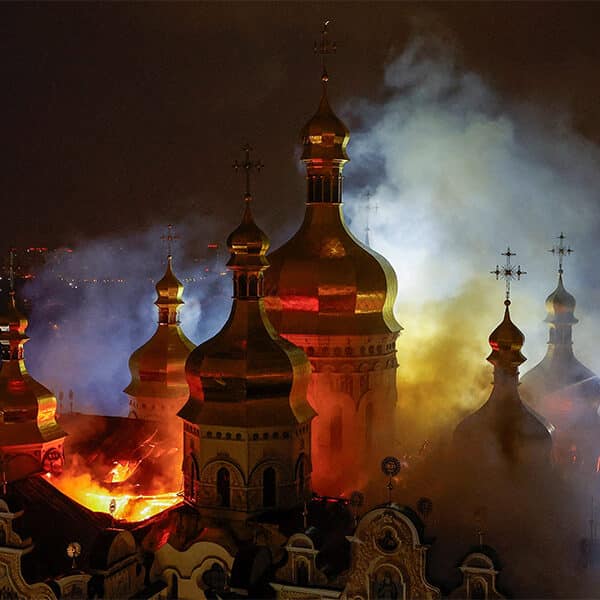 Catholic, Orthodox leaders condemn Russian attack on Kyiv cathedral
