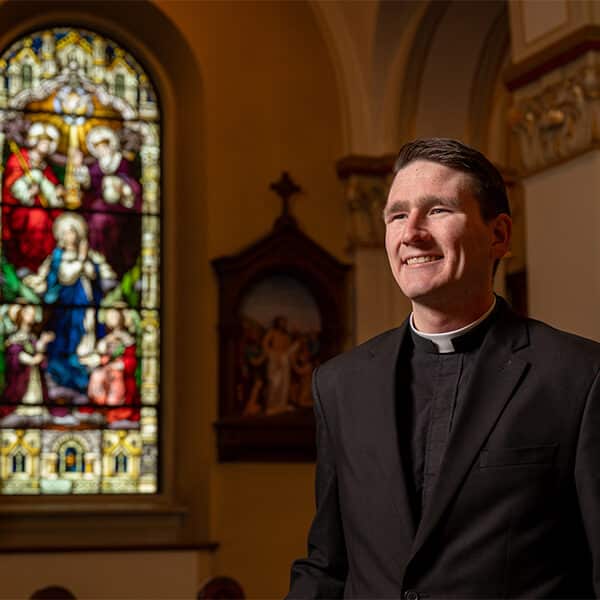 Deacon Kirby’s path to priesthood is a journey of faith and learning