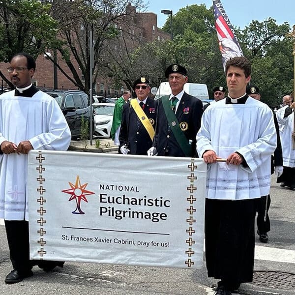 Pope Leo to pilgrims: ‘Strong eucharistic heritage of US must continue as source of renewal, unity’
