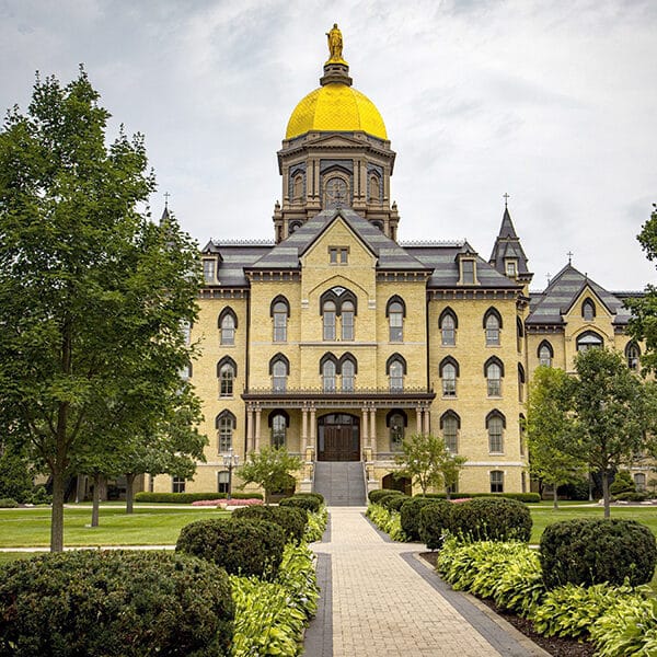 University of Notre Dame places female rector on leave following anonymous online abuse allegations