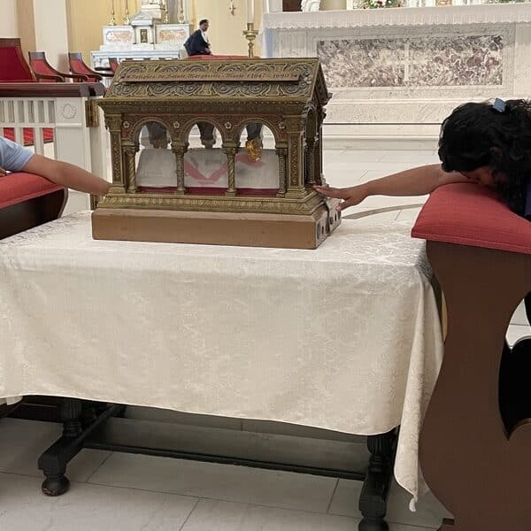 Major relics of St. Margaret Mary Alacoque attract throngs of faithful to the Baltimore Basilica